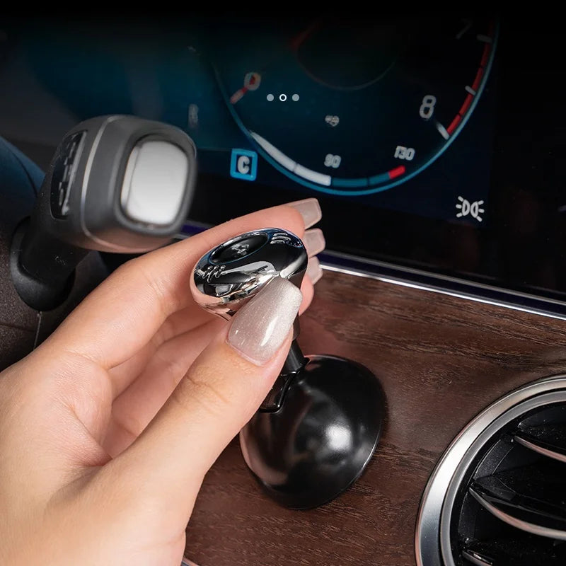 “Push-to-Start Gear Shift Knob Engine Button Cover – Stylish Ignition Accessory”