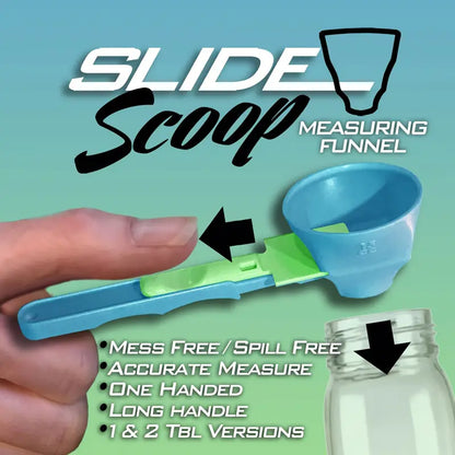 Mess Free Sliding Scoop Funnel